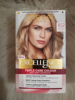 L'Oreal Paris Excellence Creme 8.12 Frosted Beige Blonde Dye