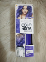 L'Oreal Paris Colorista Semi-Permanent Hair Color for Light Bleached or Blondes, Indigo