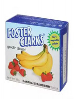 Foster Clarks Jelly Crystal/Dessert Banana - 85gm