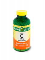 Spring Valley Vitamin C with Rose Hips Dietary Supplement 1000mg