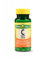 Powerful Antioxidant SPRING VALLEY C with Rose Hips Supplement 500mg