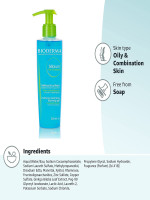 Bioderma - Sébium Foaming Gel - Face and Body Cleanser - Makeup Remover Cleanser - Face Wash for Combination to Oily Skin 200ml