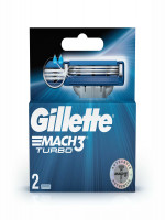 Gillette Mach3 Turbo Manual Shaving Razor Blade