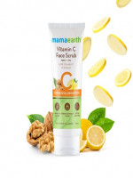 Mamaearth Vitamin C Face Scrub for Glowing Skin, With Vitamin C And Walnut For Skin Illumination 100g