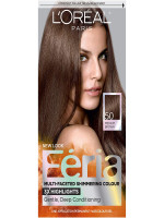 L'Oreal Paris Feria Multi-Faceted Shimmering Colour, Medium Brown [50]