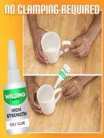 Welding High-Strength Oily Glue