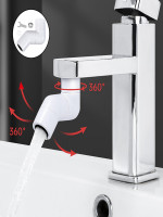 720 Degree Rotating Faucet Nozzle Kitchen Bathroom Universal Tap Spray Head