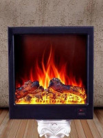 firebox electric fireplace insert LED burner optical artificial emulational charcoal flame decoration
