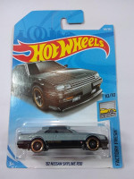 Hot Wheels Metal 82 Nissan Skyline R30 Toy Car - Black