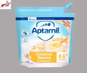 Aptamil Creamed Banana Porridge From 4-6months 125gm