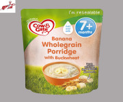 Cow & Gate Banana Wholegrain Porridge Baby Cereal From 7 Month 200G