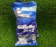 Gillette Blue II Chromium Coating Long Lasting Blades 10 (ea)