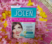 Jolen Face Wax Strips For Upper, Lip, Chin, Brows For Sensitive