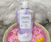 Pantene Essential Oils Moisturizing Shampoo Lavender Oil & Basil