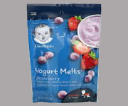 Gerber Yogurt Melts Strawberry 28gm