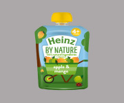 Heinz apple & mango puree 4-36 month