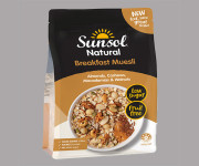 Sunsol 10+ natural Muesli Almonds, Cashews, Macadamias & Walnuts 500gm