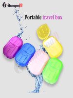 5 Box Portable Travel Boxed Mini Soap Pape