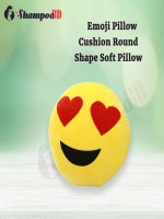 Emoji Pillow Cushion Round Shape Soft Pillow