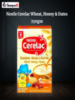 Nestle Cerelac Wheat, Honey & Dates 250gm | Orginal Malaysia Product Cerelac Wheat, Honey & Dates