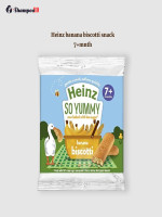 Heinz banana biscotti snack  7+mnth