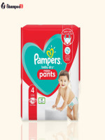 Pampers Baby-Dry Nappy Pants Size-4 (23pcs)