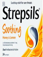 Strepsils Honey & Lemon Lozenges Syrup fights against bacteria