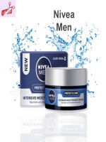 NIVEA MEN Moisturising Face Cream, Protect & Care, 50ml