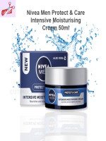 NIVEA MEN Moisturising Face Cream, Protect & Care, 50ml