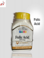 21st Century, Folic Acid 800mcg 180 Tablets