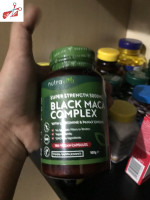 Nutravita Black Maca Root Complex 5000mg 180 Vegan Capsules