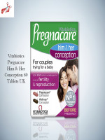 Vitabiotics pregnacare his and hers conception tablets
