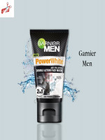 Garnier - Men Power White Anti-Pollution Double Action Face Wash - 50gm