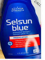 Selsun Blue Medicated Maximum Strength Anti Dandruff Shampoo 325ml