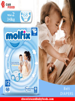Molfix New Born Diaper Jumbo pack Size 2 68pcs