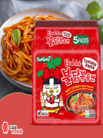 Samyang Buldak Tomato Pasta Noodles 5pcs Pack