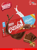 Nestle Extrafun Almendros Chocolate Bar 270G