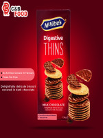 Mc-Vitie's Digestive Thins Milk Chocolate Biscuits 150G