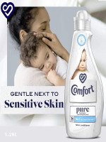 Comfort Pure Hypoallergenic & Dermatologically Tested Fabric Conditioner 1.26L