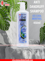 Clear Anti Dandruff Ice Cool Menthol Shampoo 480ml