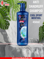 Clear Men Anti-Dandruff Cool Sport Menthol Shampoo 450ml