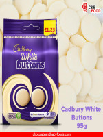 Cadbury White Buttons 95G