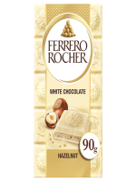 Ferrero Rocher White Chocolate Hazelnut Chocolate Bar 90G