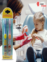 Paddington Bear Twin Children's Toothbrush (Multi Color)