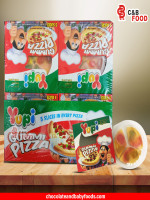 Yupi Gummy Pizza Jelly Gums 24 Count 504G