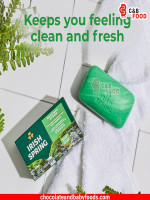 Irish Spring Original Clean Deodorant Soap with Flaxseed Oil 104.8G