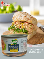Tinsels Tuna Flakes In Soybean Oil 165G