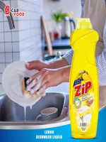 Zip Lemon Dish Wash Liquid 900ml