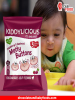 Kiddylicious Raspberry & Beetroot Melty Buttons (9+months) 30G