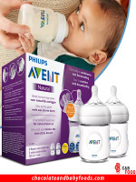 Philips Avent Natural 2 Wide-Neck Bottles 0m+ 125ml